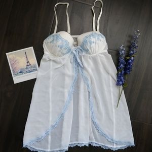 Apt. 9 chiffon baby doll nightie S